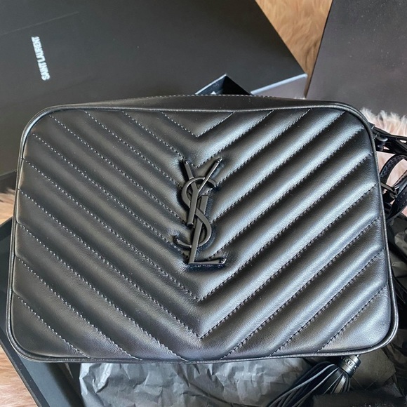 Authentic YSL Camera Lou Bag All Black - Picture 11 of 11
